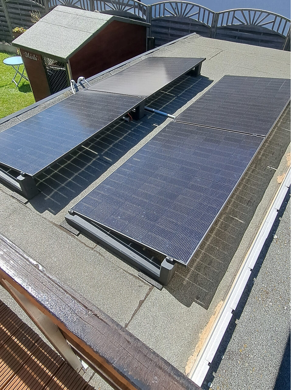 regiowerk PV auf Garage