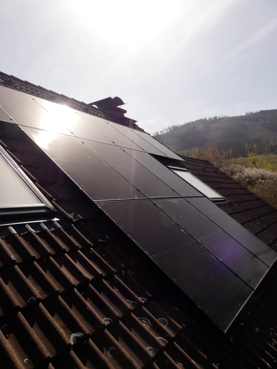 regiowerk Goslar Aufbau Solaranlage fertig